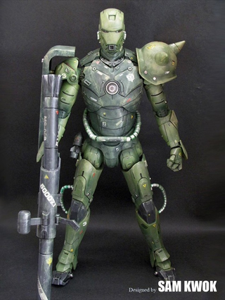Illustration for article titled Incredible Customized Iron Man Figures